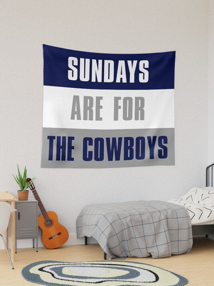 Sundays are for The Cowboys, Dallas Cowboys Graphic T-Shirt Dress for Sale  by elhefe