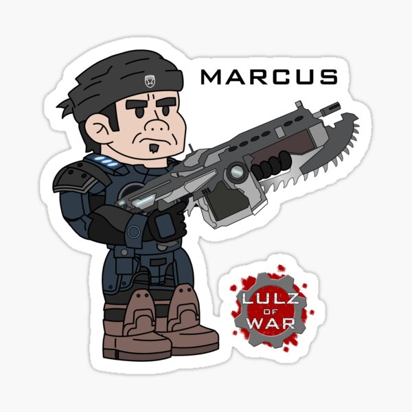 Lulz Of War: Marcus Sticker