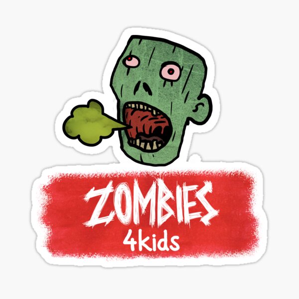 Zombie Puke from "Zombies4Kids" Sticker