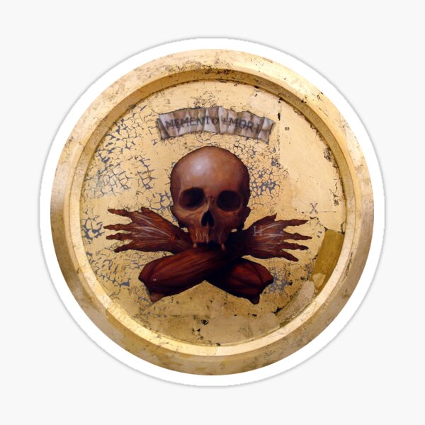 Memento Mori Sticker