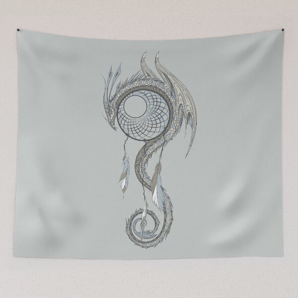 Item preview, blue dragon spirit  designed and sold by scottswandesign.