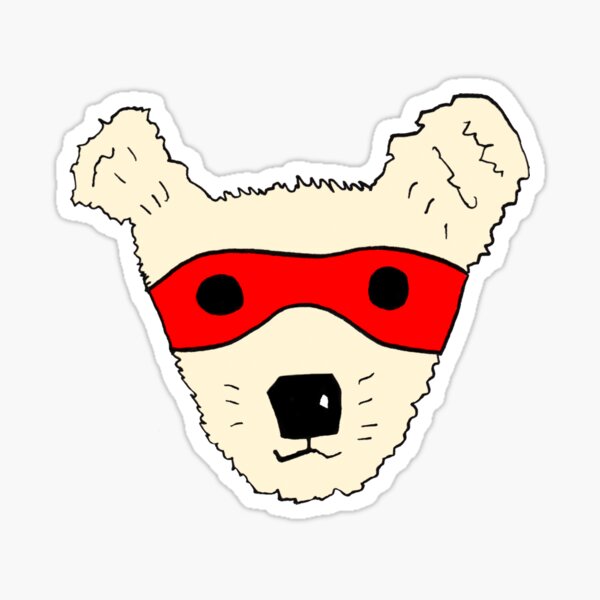 Superhero dog Sticker