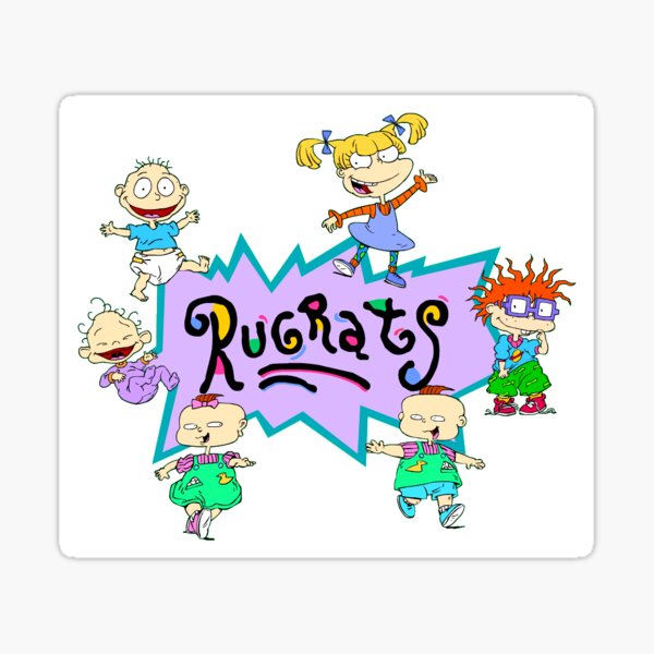 Rugrats Characters Logo Sticker For Sale By Alimaric Redbubble 3363