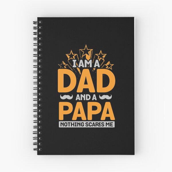 Item preview, Father's Day product - I am a Dad and a Papa Nothing Scares Me - Parenthood Gift designed and sold by stuch75.