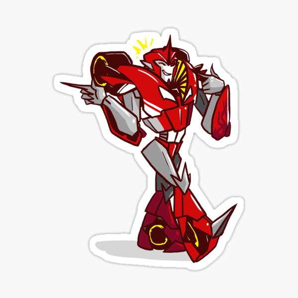 Itty Bitty Knock Out Sticker