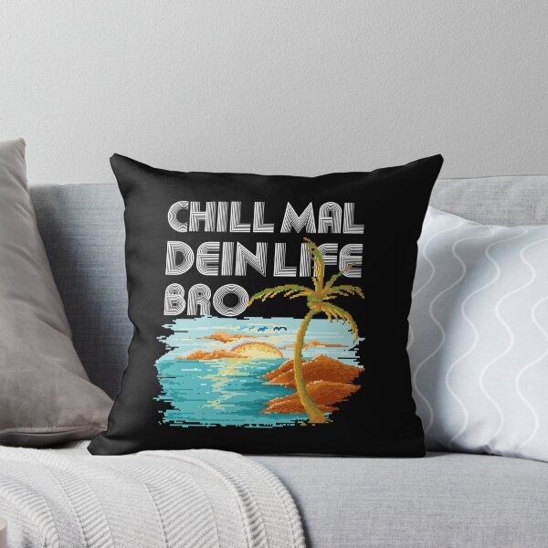 Item preview, Chill your Life Bro! Funny chill shirt designed and sold by trendyfunny.