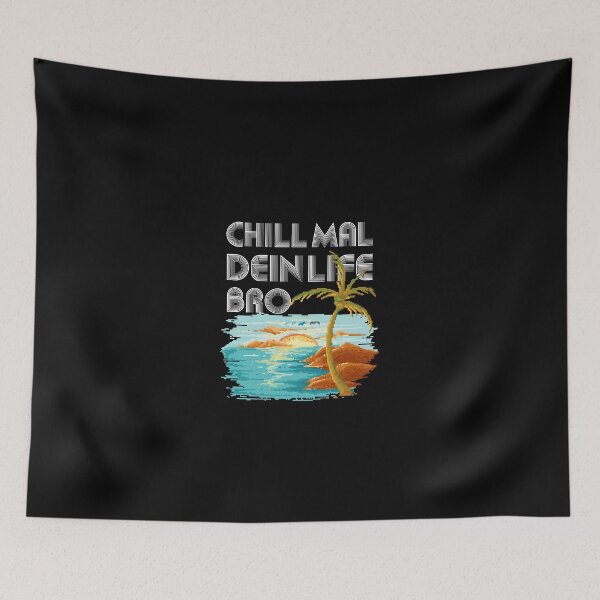 Item preview, Chill your Life Bro! Funny chill shirt designed and sold by trendyfunny.