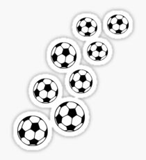 Pegatina Balones de fútbol