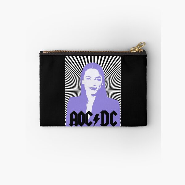 Item preview, AOC DC - Alexandria Ocasio-Cortez Lavender Pastel - AC/DC Inspired | Rebel Latina NYC Political Congresswoman Goth Style Rock designed and sold by balbert3.