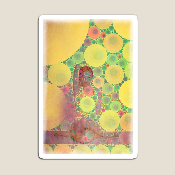 Yoga art 16 Magnet
