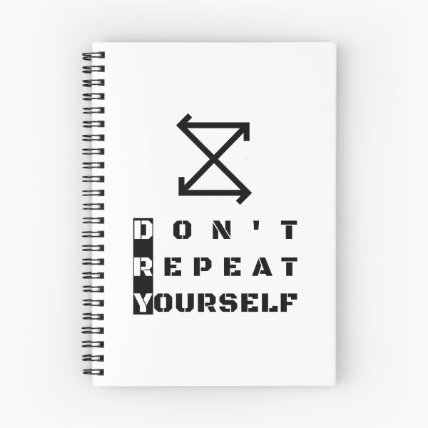 Item preview, DRY: Don't Repeat Yourself designed and sold by roomjs.