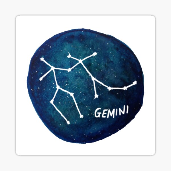 Gemini Sticker