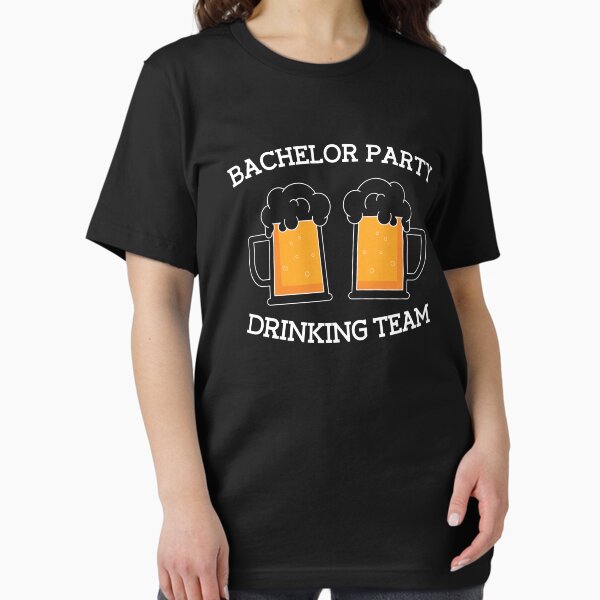 Item preview, Bachelor Party Drinking Team designed and sold by MooonTees.