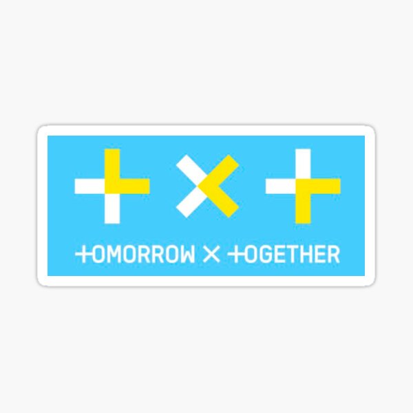 txt star stickers redbubble