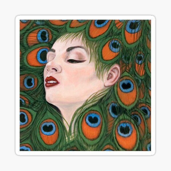 La Reine des Paons Sticker