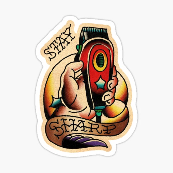 Barber 08 Sticker