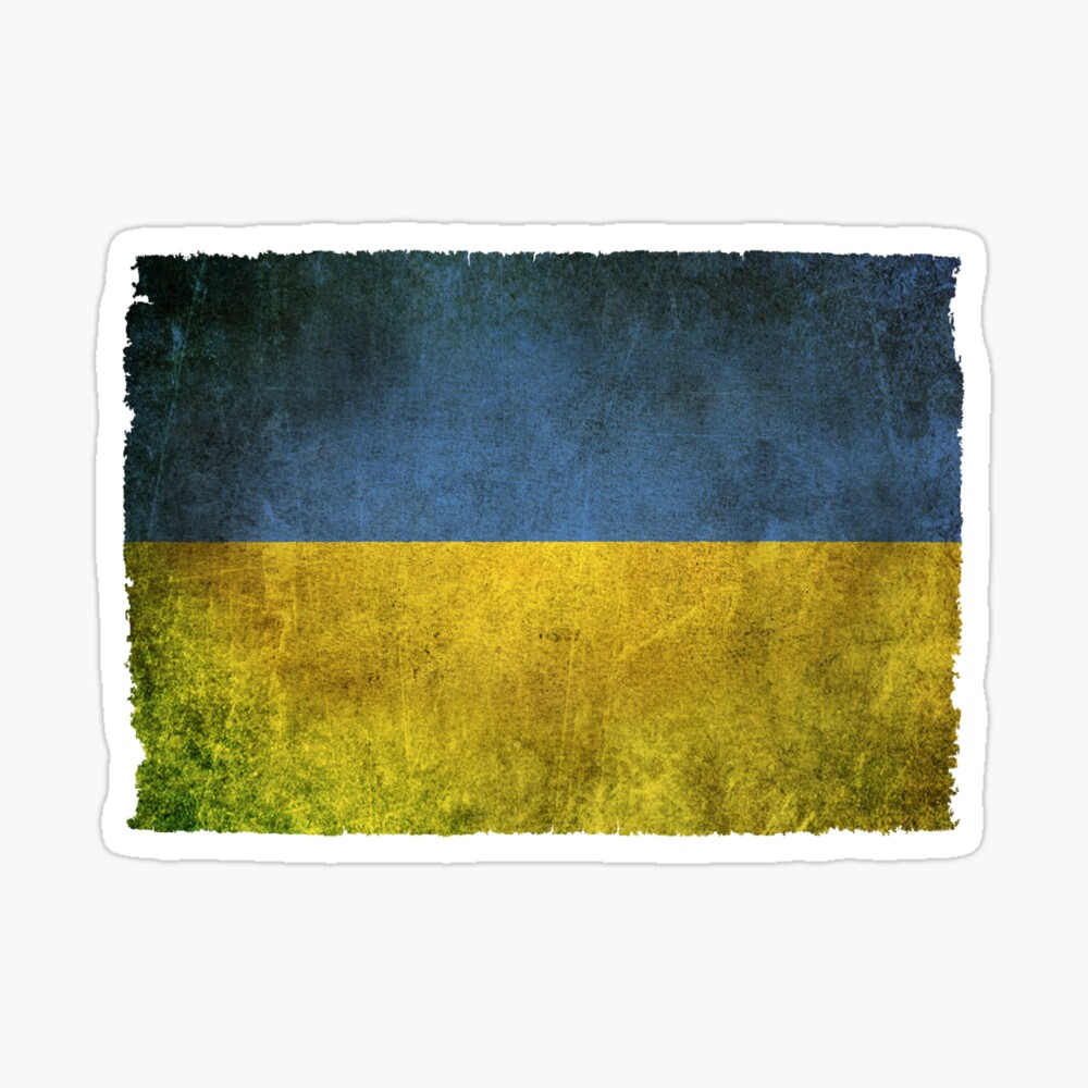 Distressed Ukraine Flag Trans Flag Graphic by TheDigitalDeli