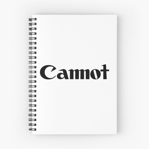 Item preview, Cannot - Canon fake logo - funny t-shirt designed and sold by chidees.