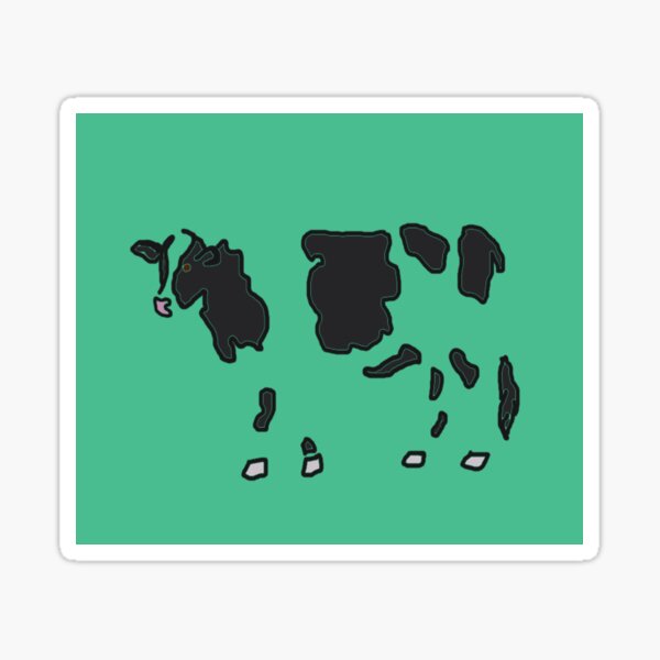 Cow Spots Sticker