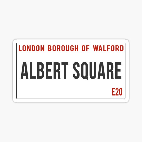 Albert Square Sticker