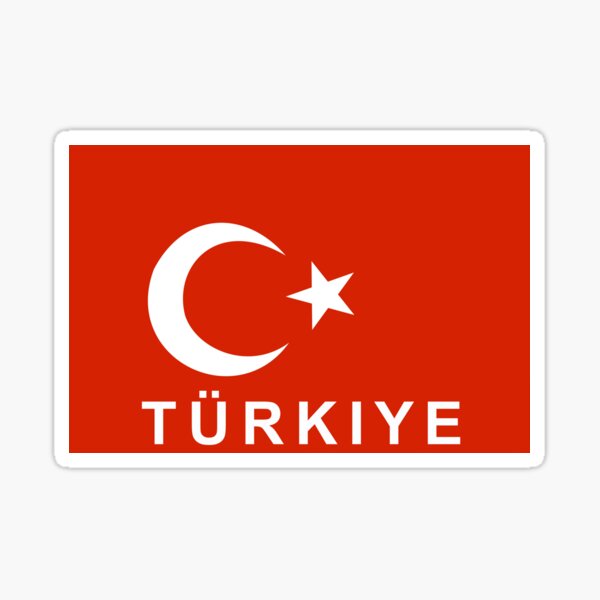 Turquie Drapeau Döner Kebab' Autocollant