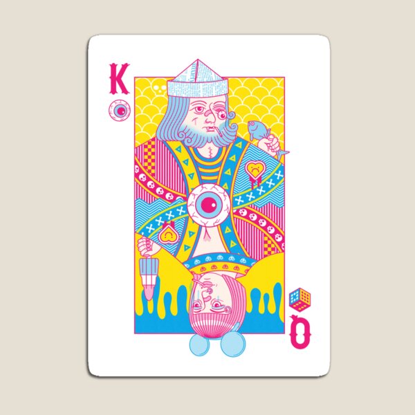 King of Nothing, Queen of Nowhere Magnet