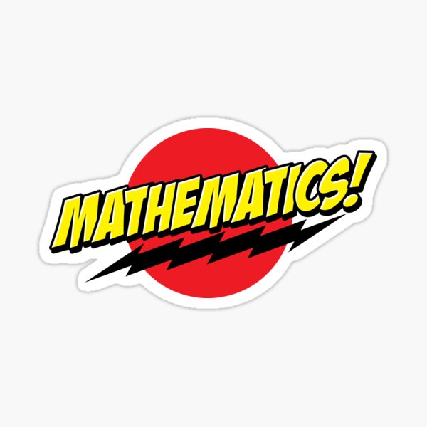 Mathematics! Sticker Sticker