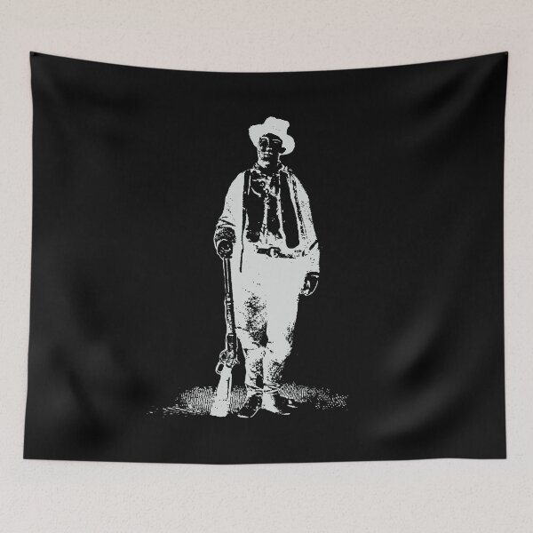 Item preview, Billy the Kid Gunslinger William H Bonnie Vintage Historical West White designed and sold by KNUXX Shop.
