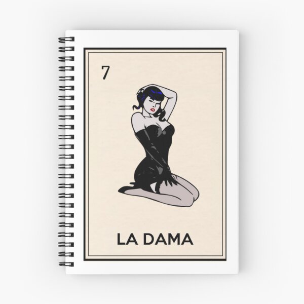 Item preview, La Dama mexican loteria bingo card designed and sold by casadeloteria.