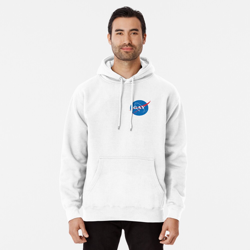 Nasa hoodie hot sale small logo