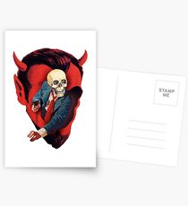 Devilhead Skullman Postcards