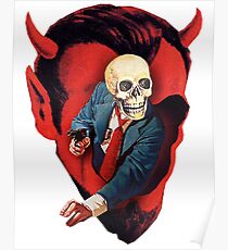 Devilhead Skullman Poster