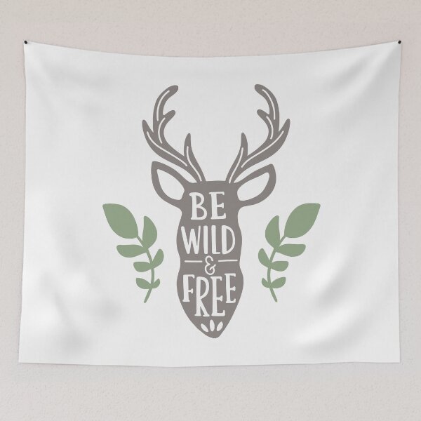 Item preview, Be Wild & Free designed and sold by Anna Fok.
