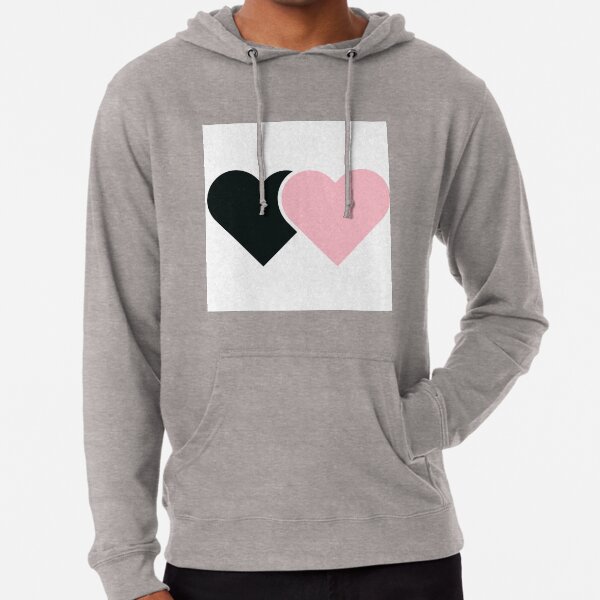 BlackPink-Herzen Leichter Hoodie