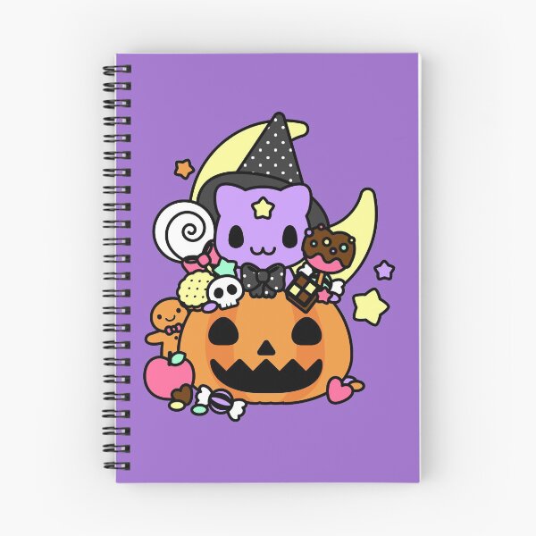 Aperçu de l'œuvre Trick or Treat Kitty créée et vendue par Siobhan Lapine.