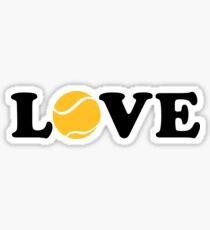 Tennisliebe Sticker