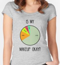 Est-ce que mon maquillage est bon? T-shirt échancré
