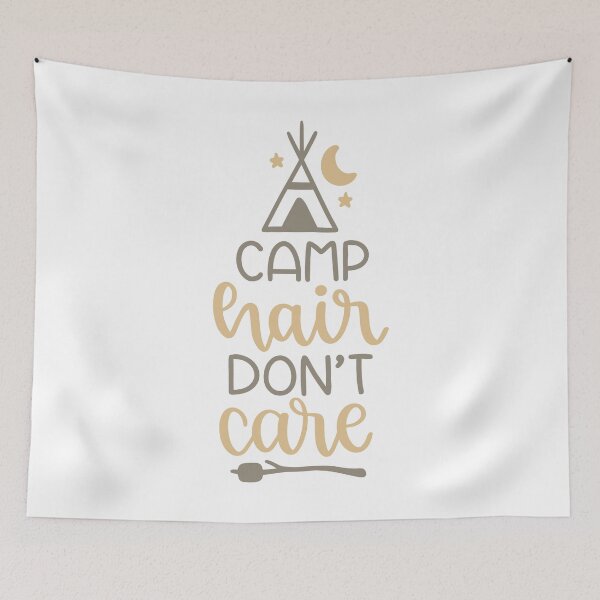 Item preview, Camp Hair Don't Care designed and sold by Anna Fok.