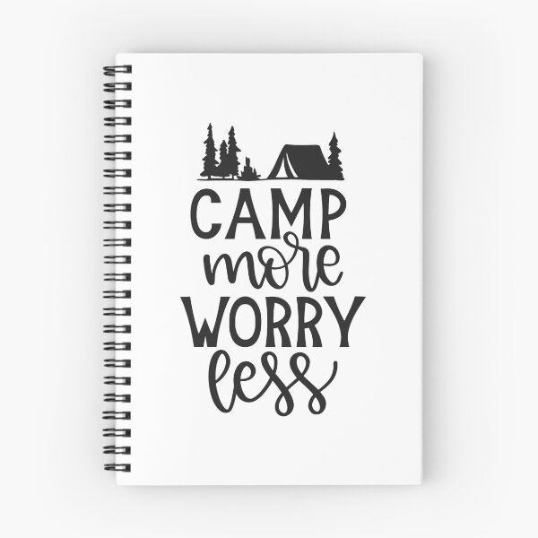 Item preview, Camp More Worry Less designed and sold by Anna Fok.