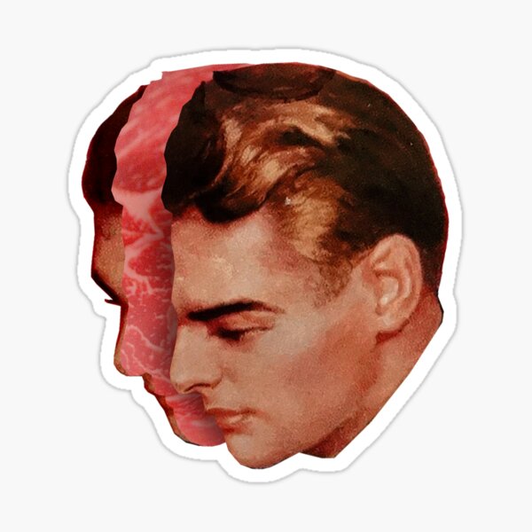 Meat Head Sticker