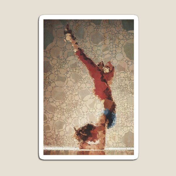 Yoga art 3 Magnet