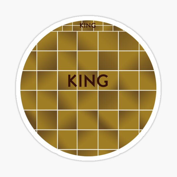 KING Subway Station Sticker
