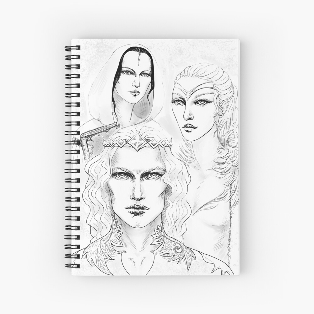 Item preview, Spiral Notebook designed and sold by Sirielle.