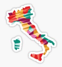 Geometric Italy Sticker