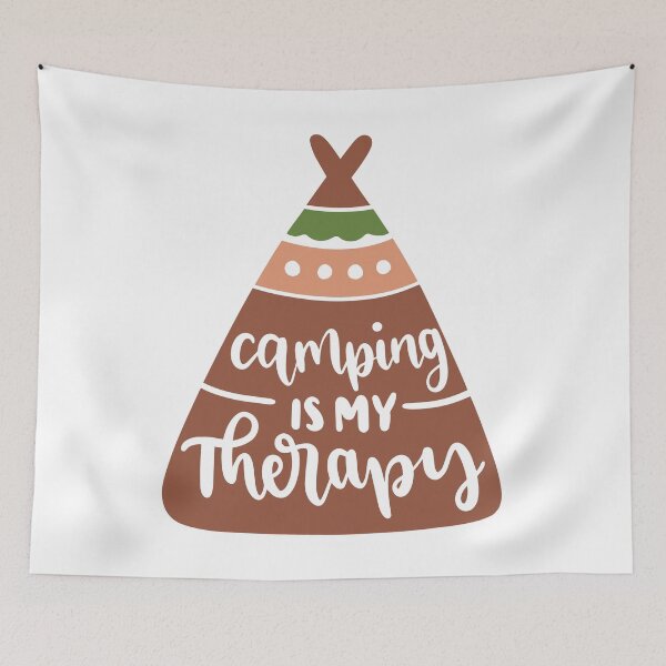 Item preview, Camping Is My Therapy designed and sold by Anna Fok.