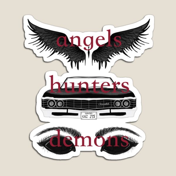 Item preview, Angels, Hunters, & Demons (Words) designed and sold by ksshartel.