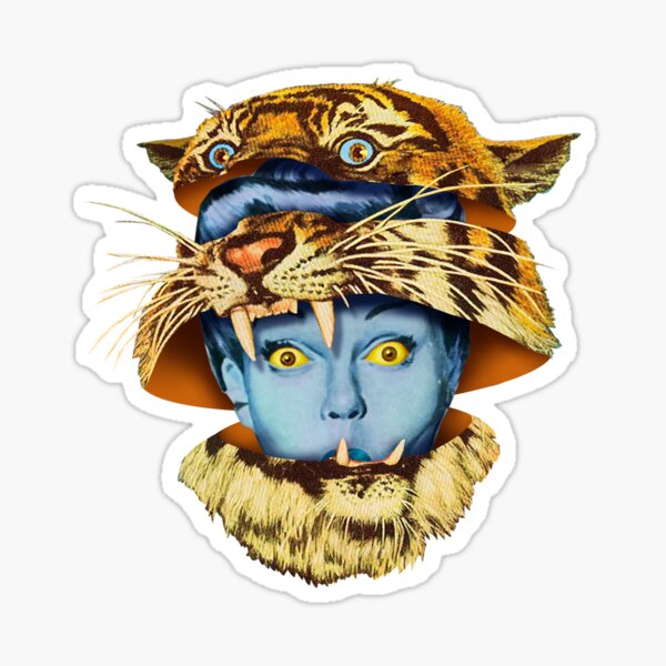 Tiger Lady Sticker