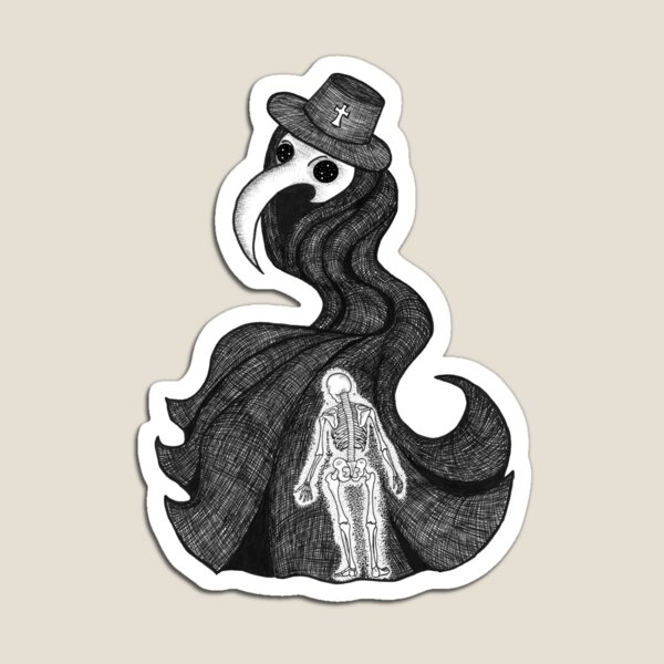 The Plague Doctor Magnet