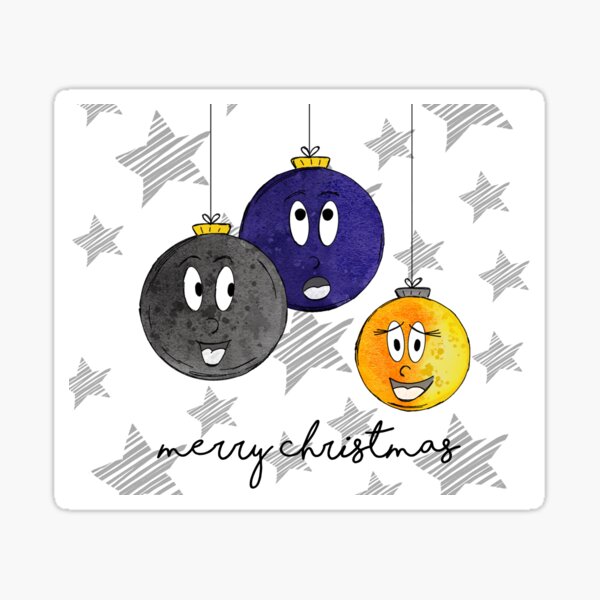 Merry Christmas Sticker