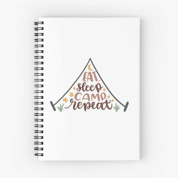 Item preview, Eat, Sleep, Camp, Repeat designed and sold by Anna Fok.